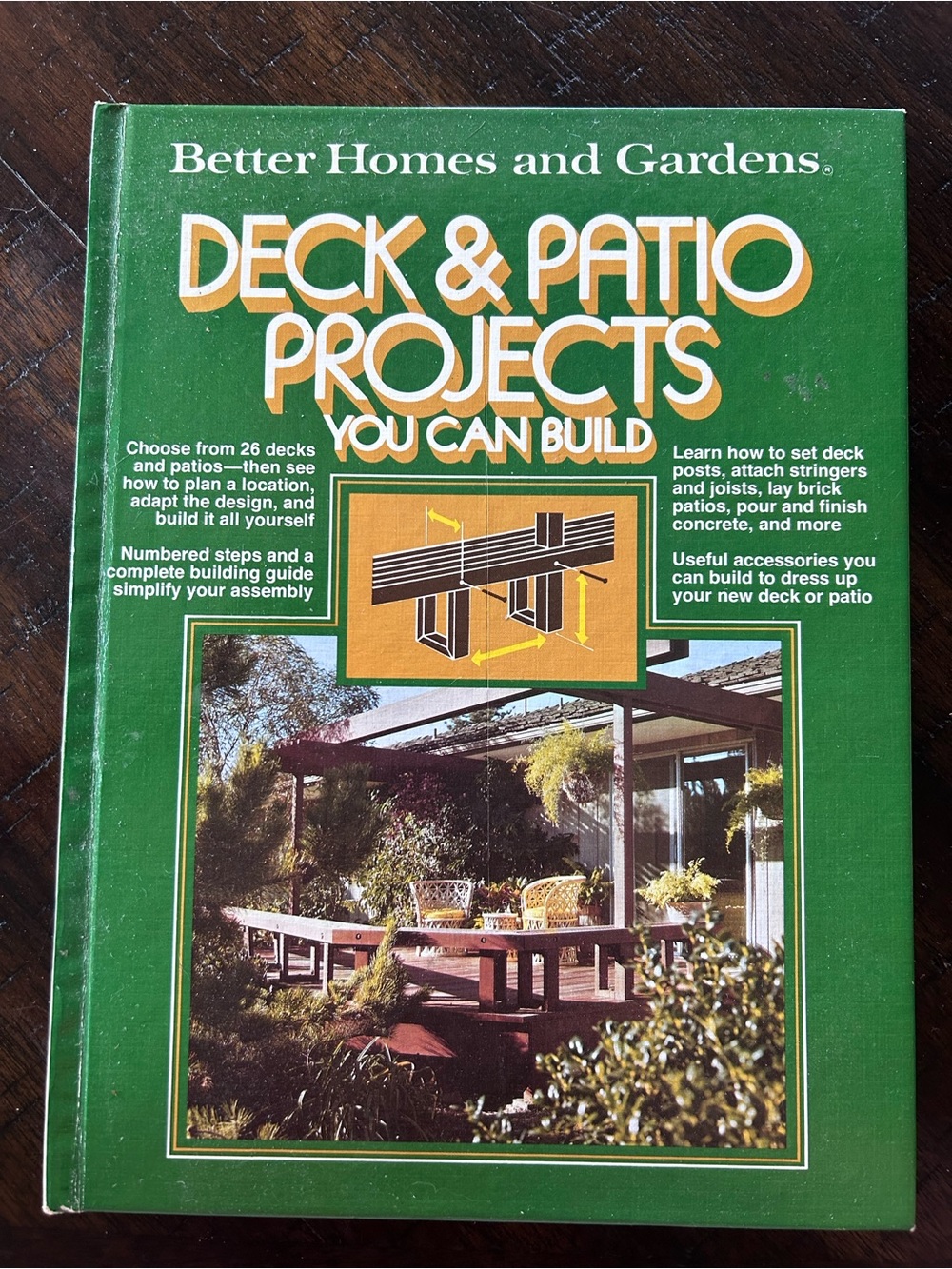 Better Homes And Gardens Deck & Patio Projects You Can Build - Green and Yellow